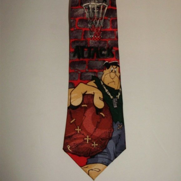 LAKESIDE APPAREL VTG 1994 FRED FLINTONE TIE - Picture 3 of 7